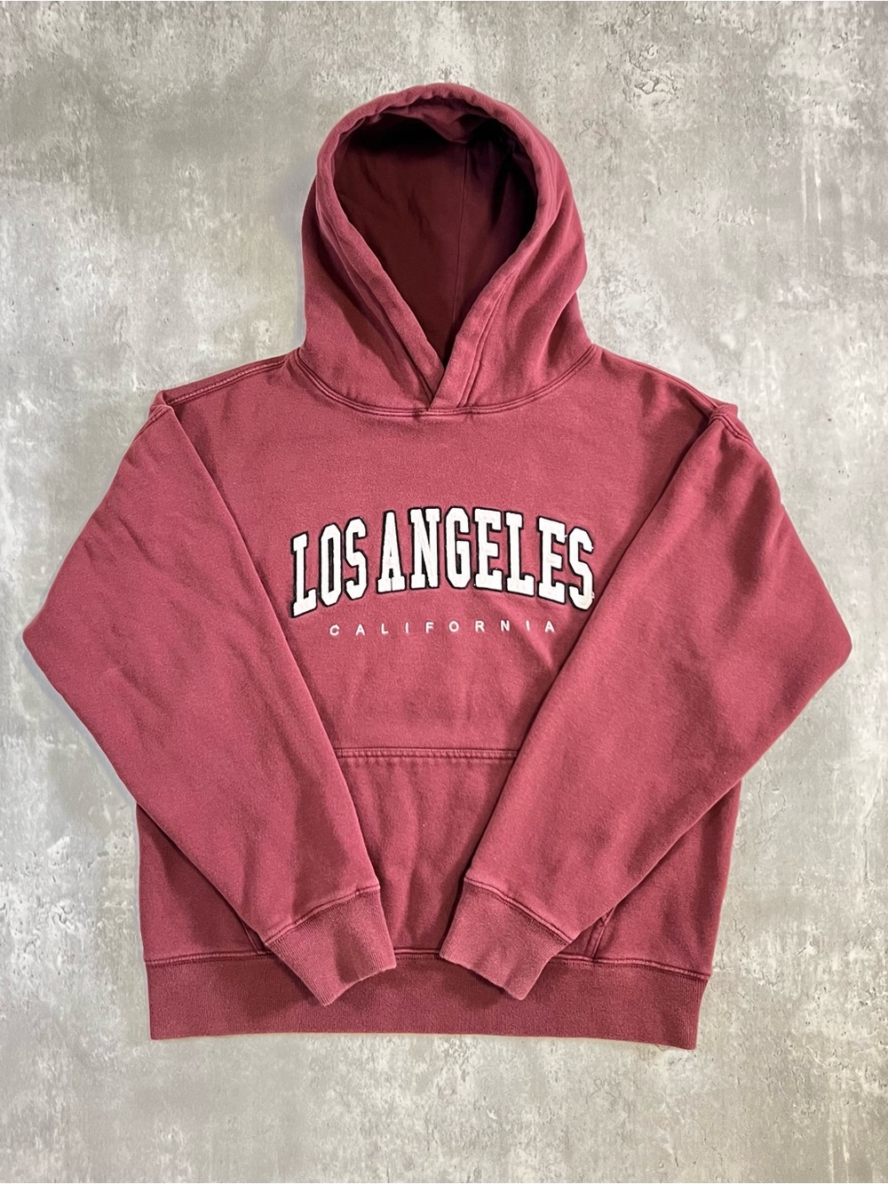 Aeropostale Women’s Faded Crimson Pullover Hoodie